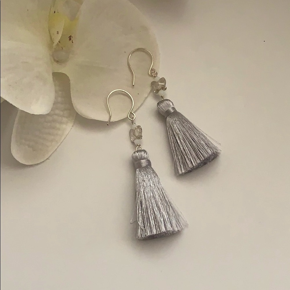 Swarovski Butterfly Handmade Earring - Picture 2 of 3